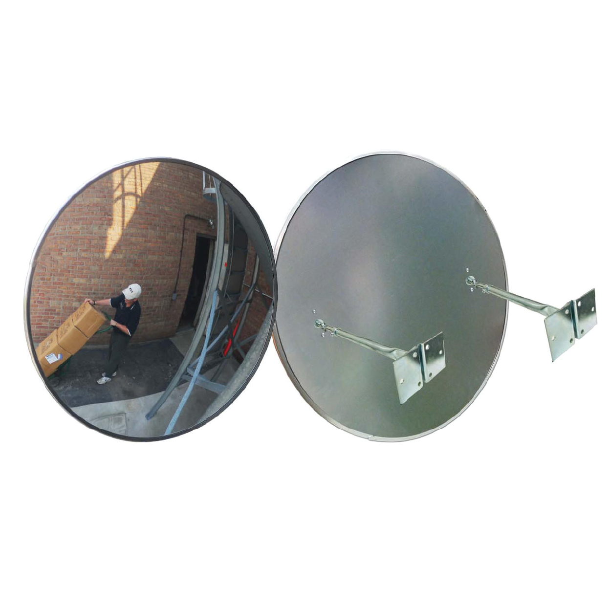 Wide-Angle Safety and Security Mirrors